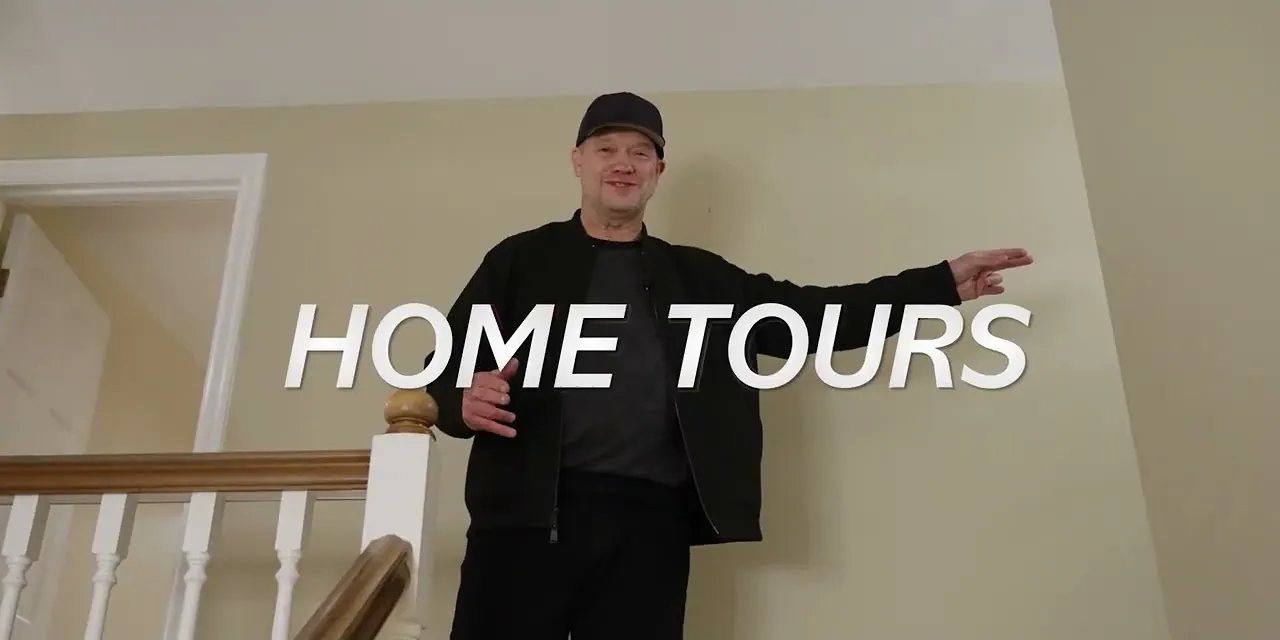 James Bergstrom touring a home in Kitsap County during a focused home search trip